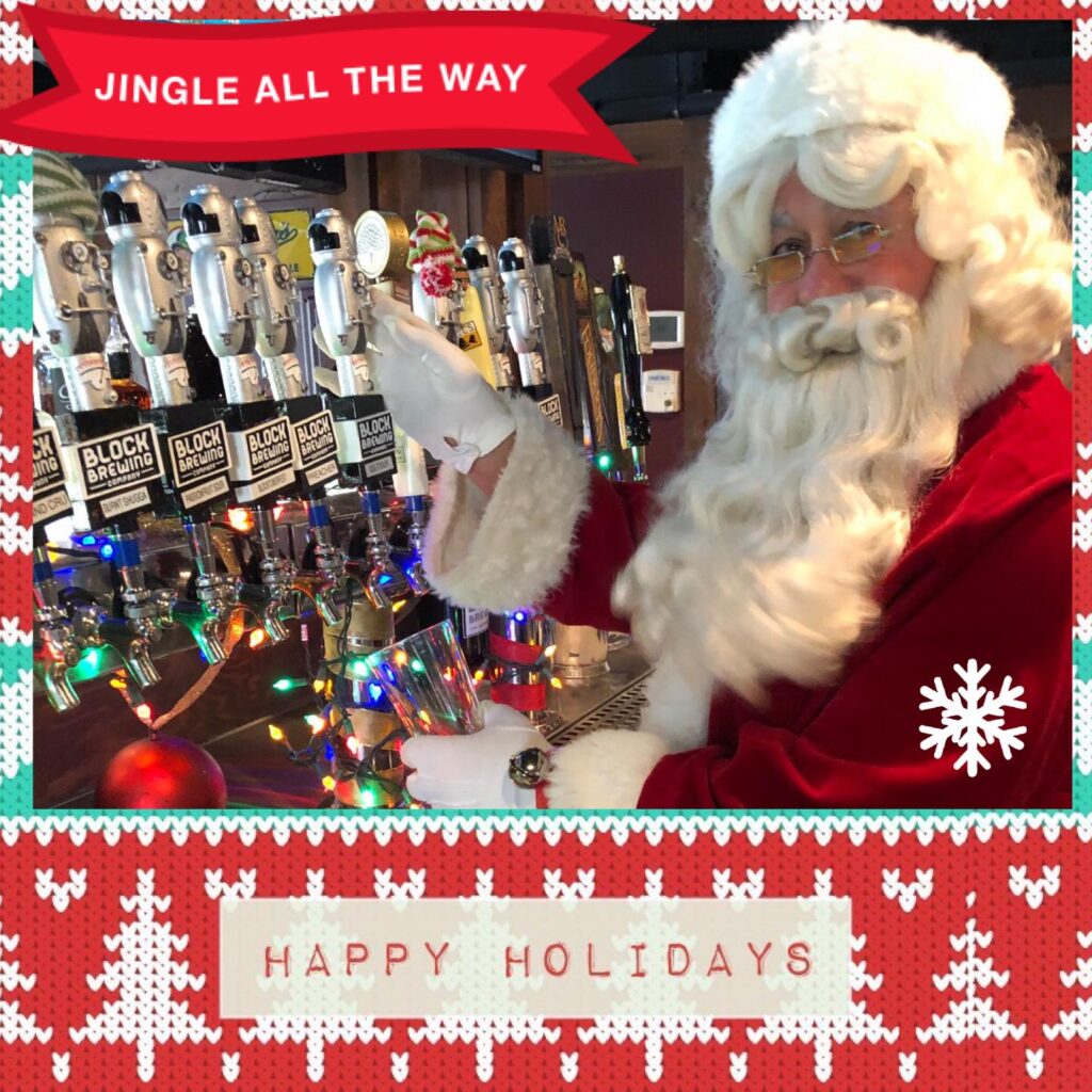 Happy Holidays! Today 12/24~We are featuring $ off a Growler fill or $ off…