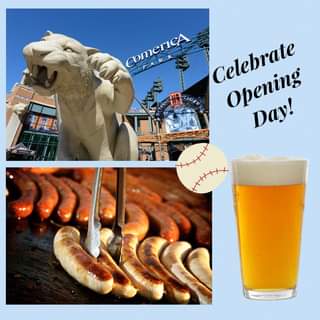 Stop in for the Tigers Opening Day Game!