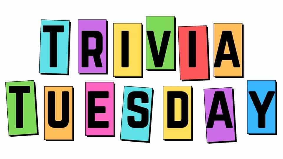 Tuesday trivia with Jacovetti  Entertainment! Stop in for some food fun, beverag