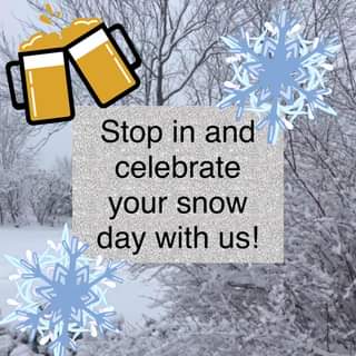 Celebrate your snow day with us!